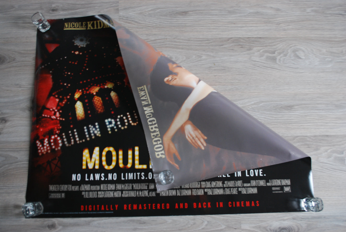 Originele Film Posters Dubbelzijdig Geprint Poster zijn van Engeland, Schotland en Ierland