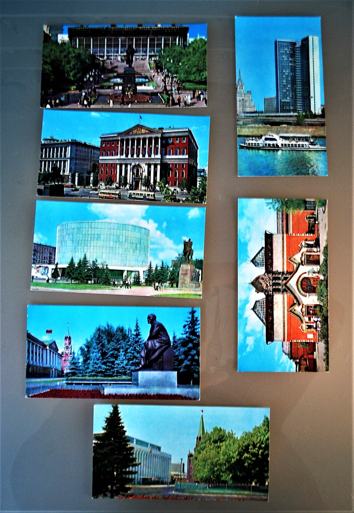 Kaarten Map Moskou 24 stuks Wide vieuw