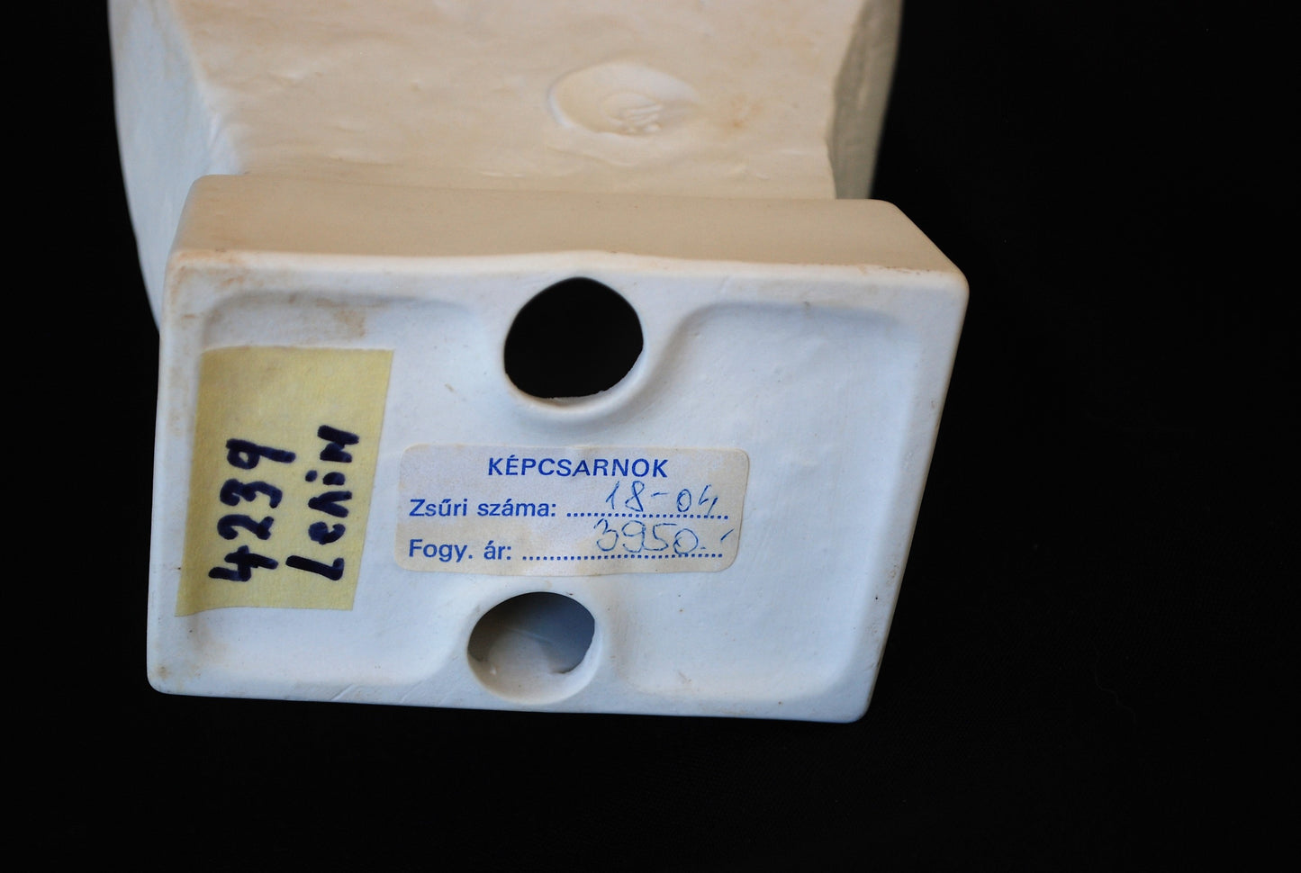 Lenin Buste Gesigneerd G.F. met Kwaliteit sticker Zeer zeldzaan