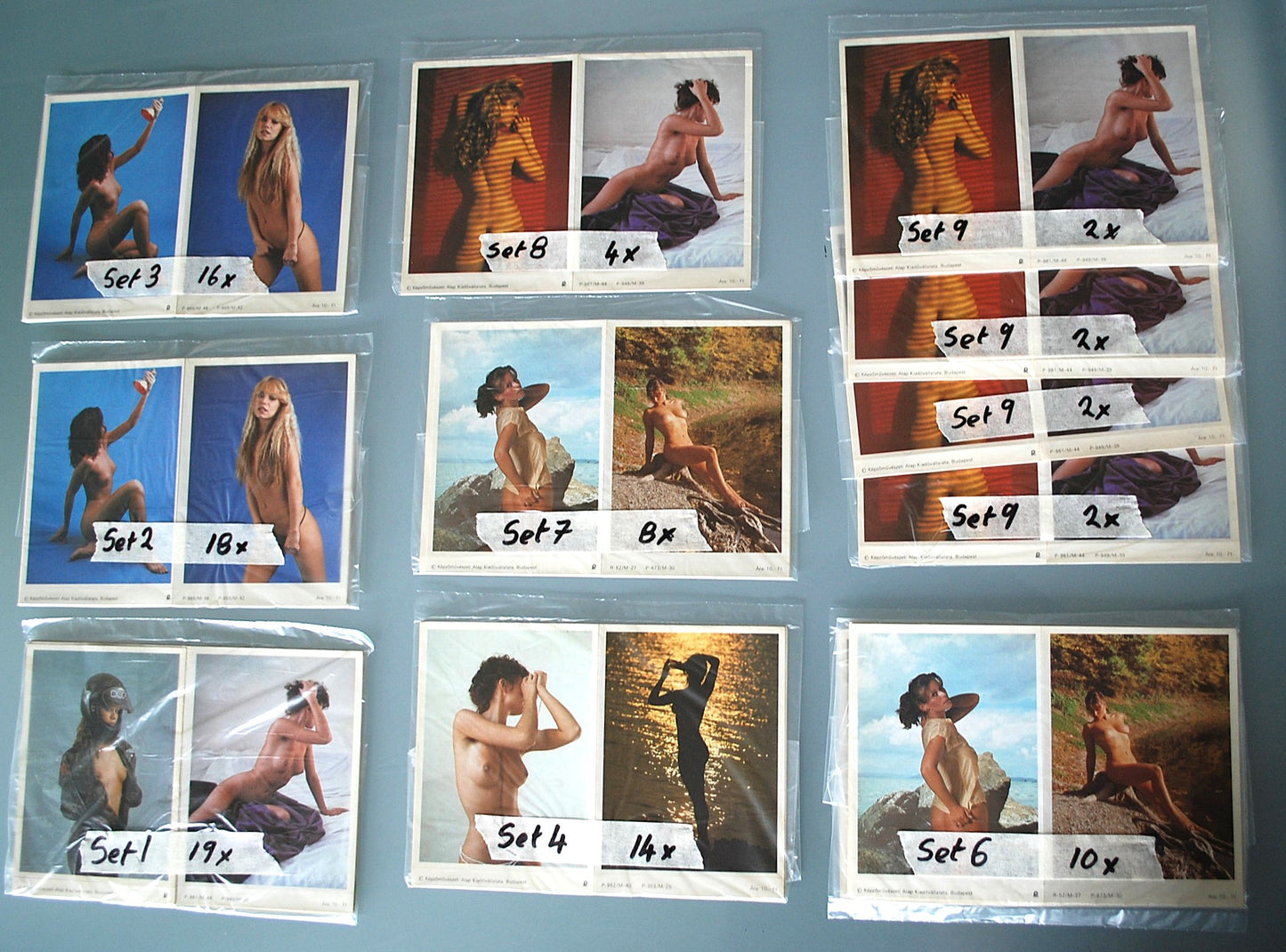Pin up Stickers 19 verschillende en ook verschillende sets
