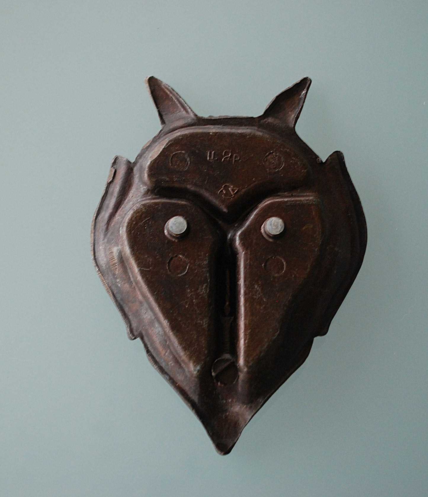 Preorder Schaal Russische duivel metaal met bruin laklaag