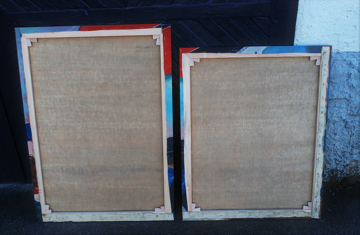 Propaganda Schilderijen uitgesneden uit een zeer grote Schilderij van Stadhuis nummer 2