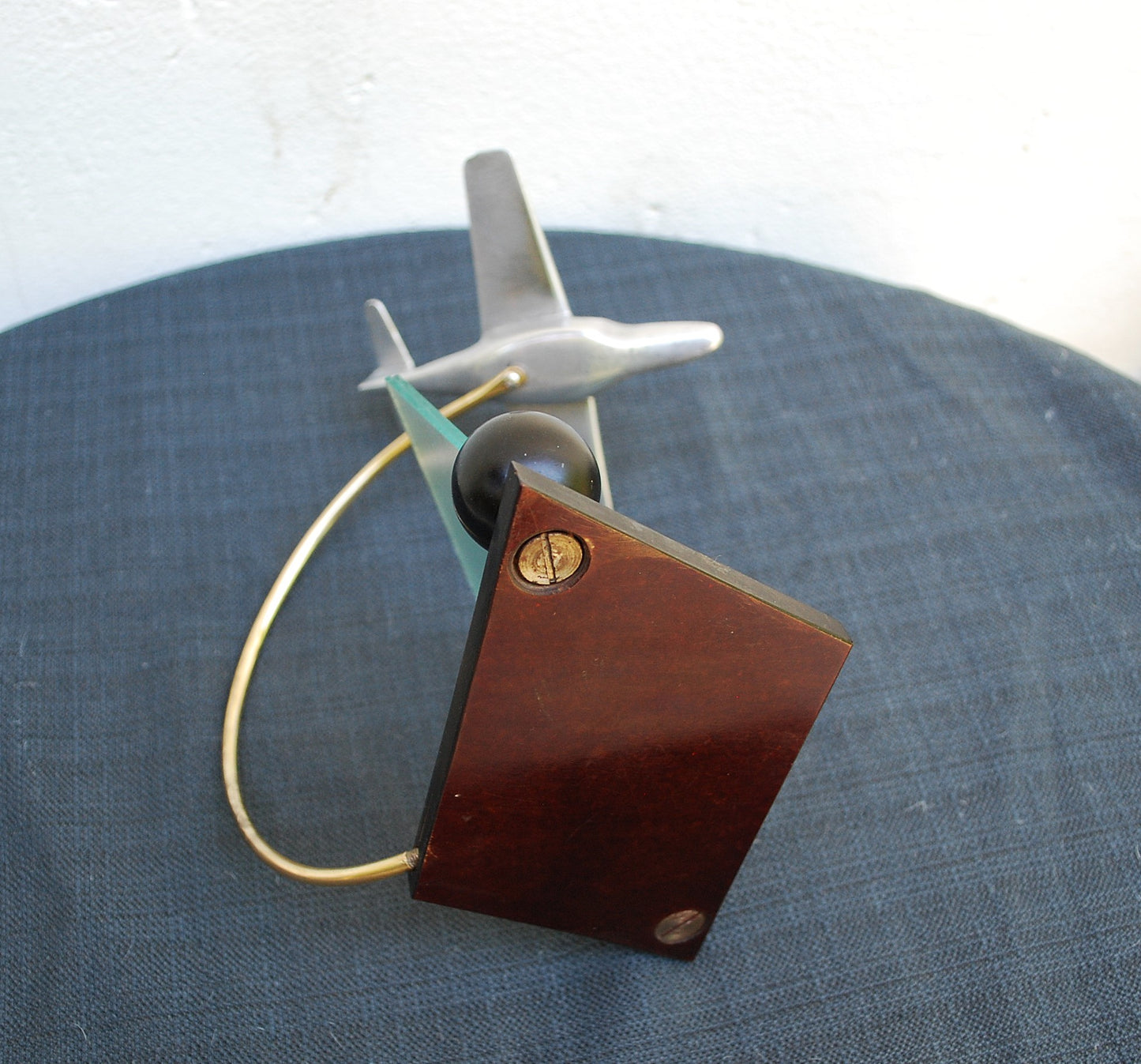 76 Vintage Desktop Airplane Fighter Jet Jet Northrop F-89 "Scorpion" Trench art