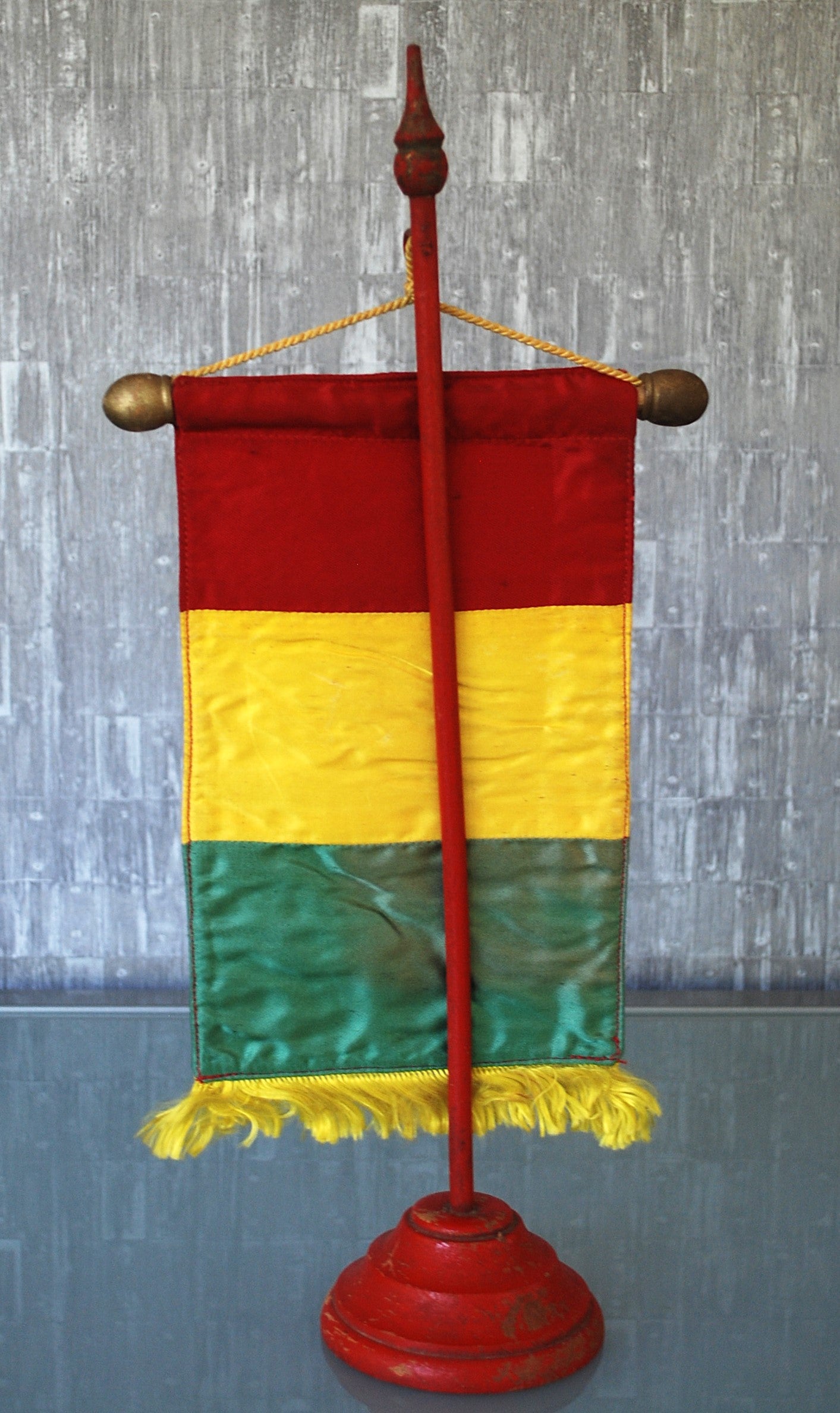 Old banners of special countries Laos and Bolivia