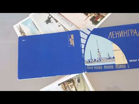 21 Kaarten in originele map Leningrad 1964