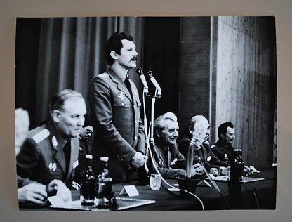 Ruimtevaart Foto's + Kaart Zwart Wit = Origineel !