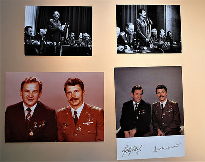 Ruimtevaart Foto's + Kaart Zwart Wit = Origineel !