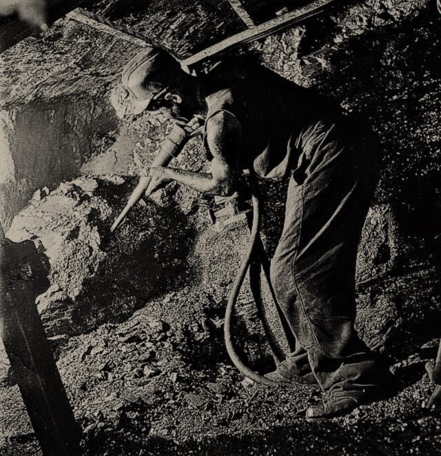 Mijnwerkers Aandenken pneumatische drilboor