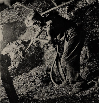 Mijnwerkers Aandenken pneumatische drilboor