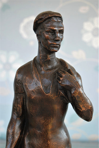 Enorm Gebronsd Beeld  Beeldhouwer  Károly Stöckert 1910-1991