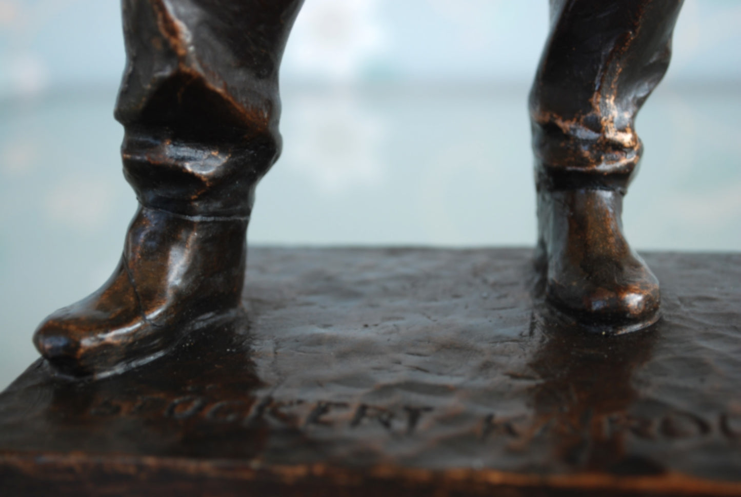 Enorm Gebronsd Beeld  Beeldhouwer  Károly Stöckert 1910-1991