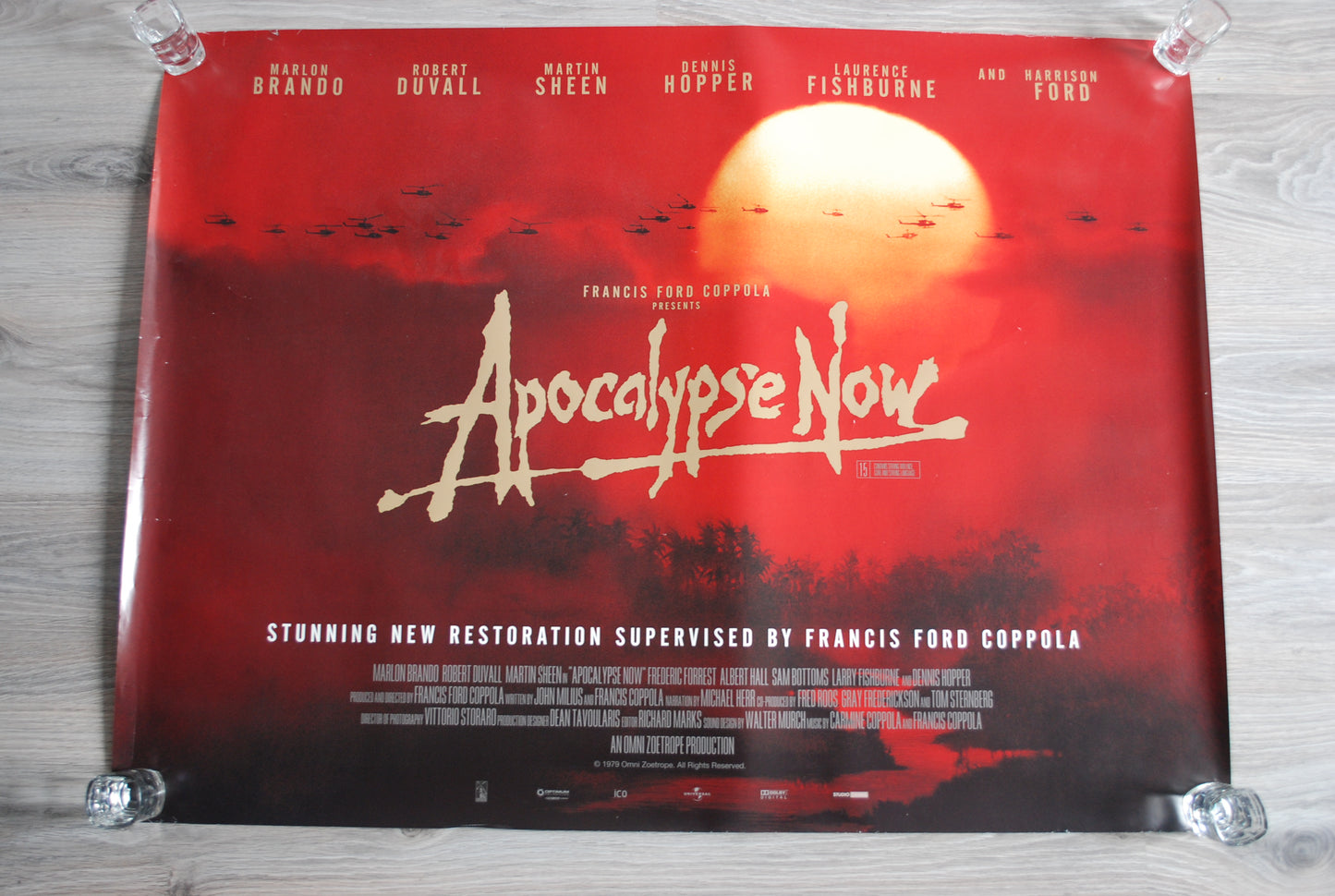 Originele Film Posters Dubbelzijdig Geprint Poster zijn van Engeland, Schotland en Ierland