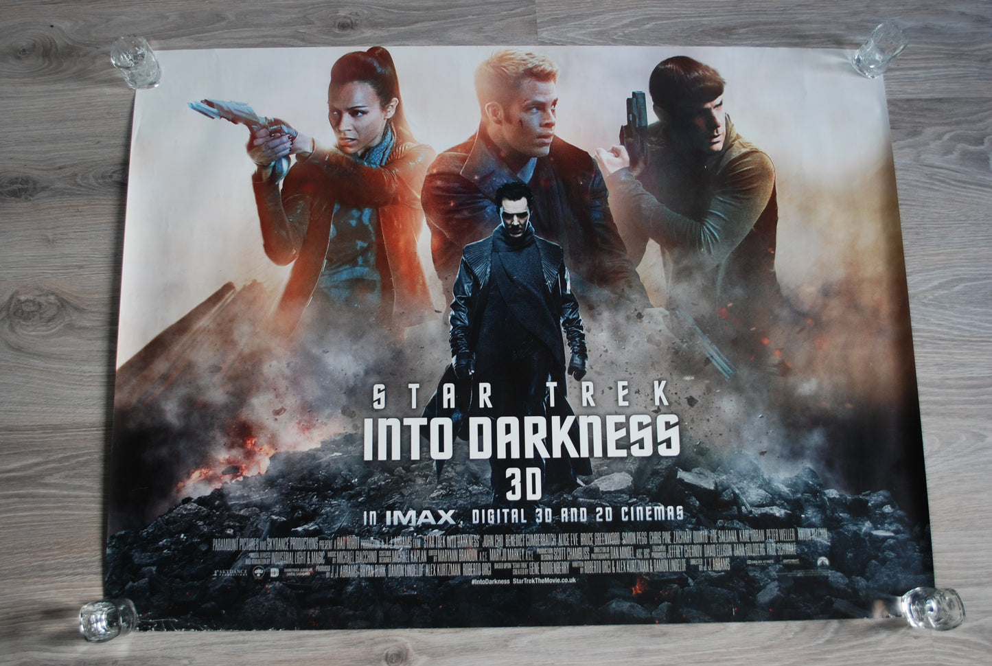 Originele Film Posters Dubbelzijdig Geprint Poster zijn van Engeland, Schotland en Ierland