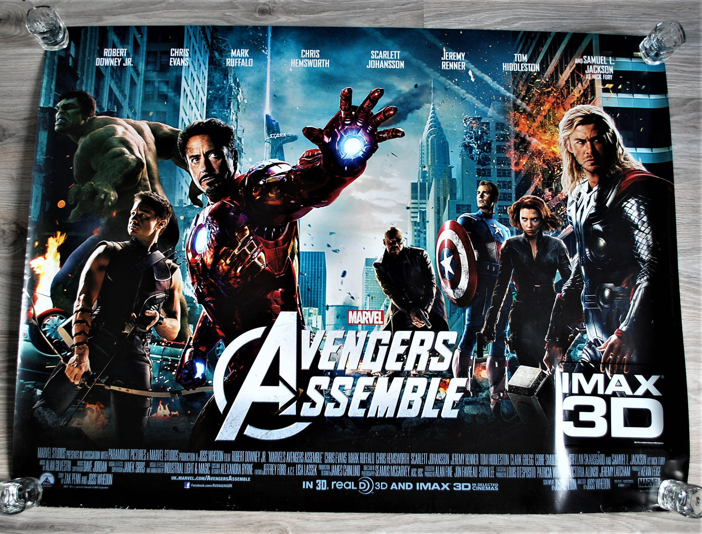 Originele Film Posters Dubbelzijdig Geprint Poster zijn van Engeland, Schotland en Ierland