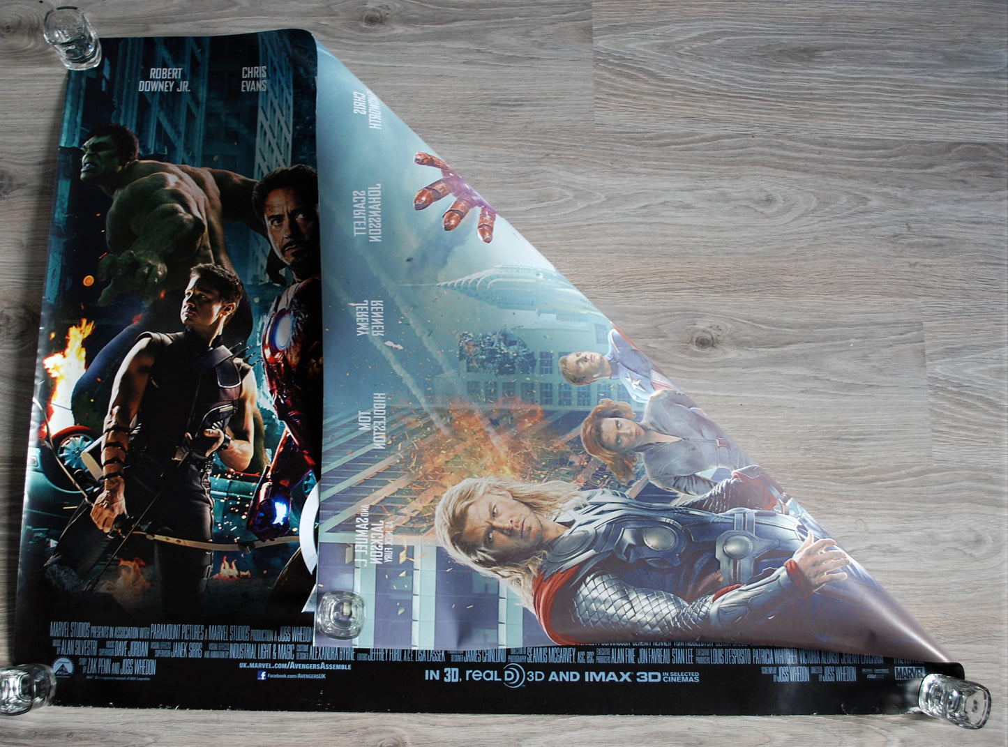 Originele Film Posters Dubbelzijdig Geprint Poster zijn van Engeland, Schotland en Ierland