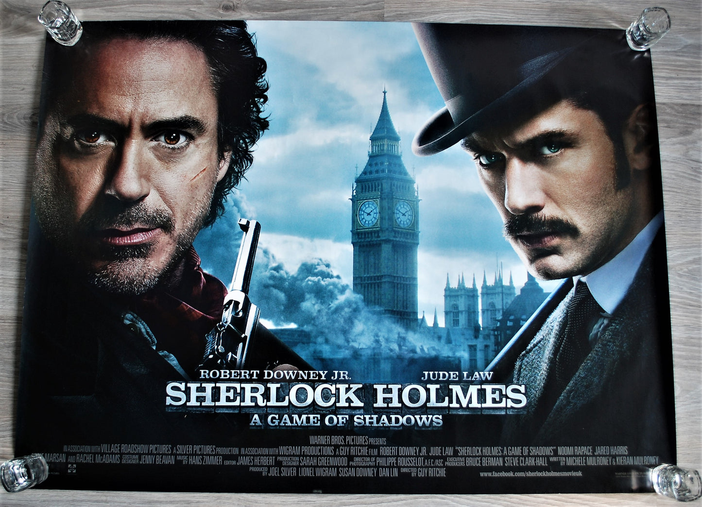 Originele Film Posters Dubbelzijdig Geprint Poster zijn van Engeland, Schotland en Ierland