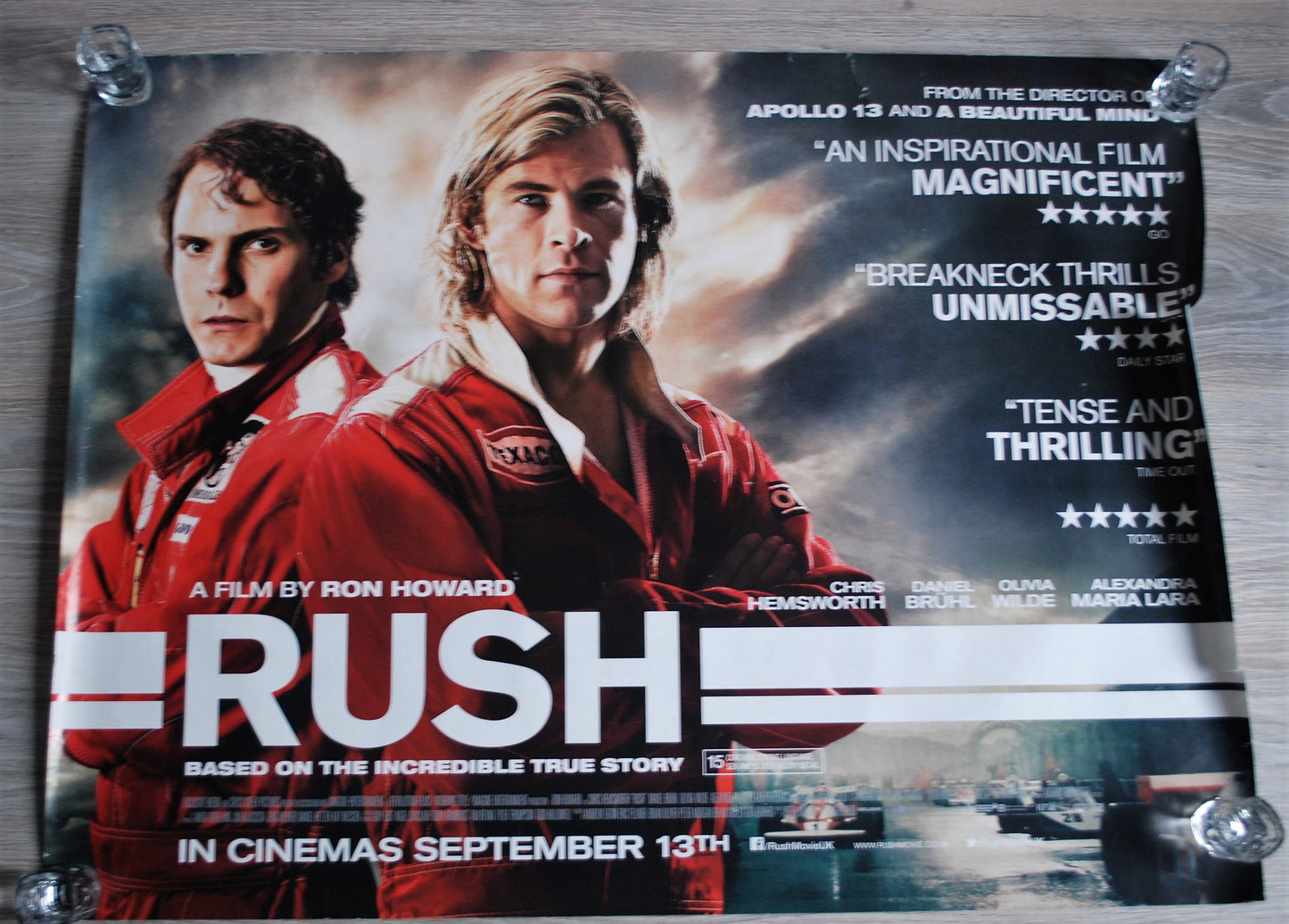 Originele Film Posters Dubbelzijdig Geprint Poster zijn van Engeland, Schotland en Ierland