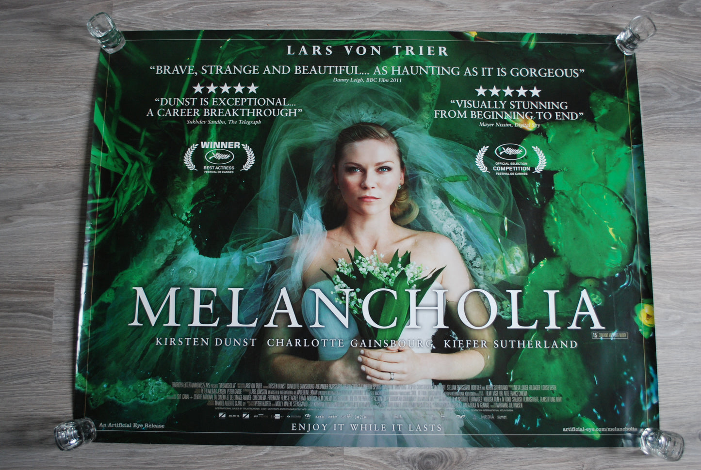 Originele Film Posters Dubbelzijdig Geprint Poster zijn van Engeland, Schotland en Ierland