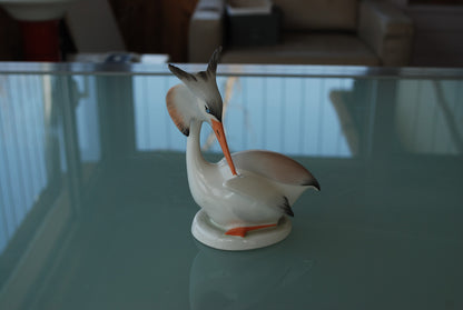 Preorder Long-tailed Tit Porcelain bird statue