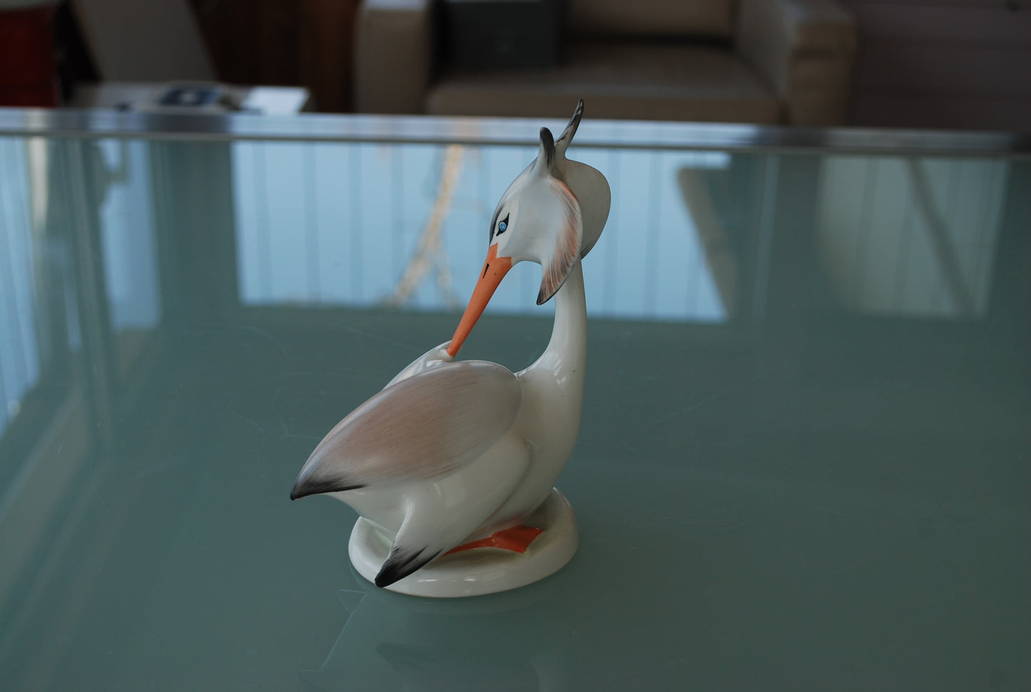 Preorder Long-tailed Tit Porcelain bird statue