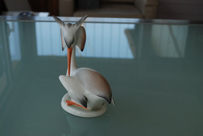 Preorder Long-tailed Tit Porcelain bird statue