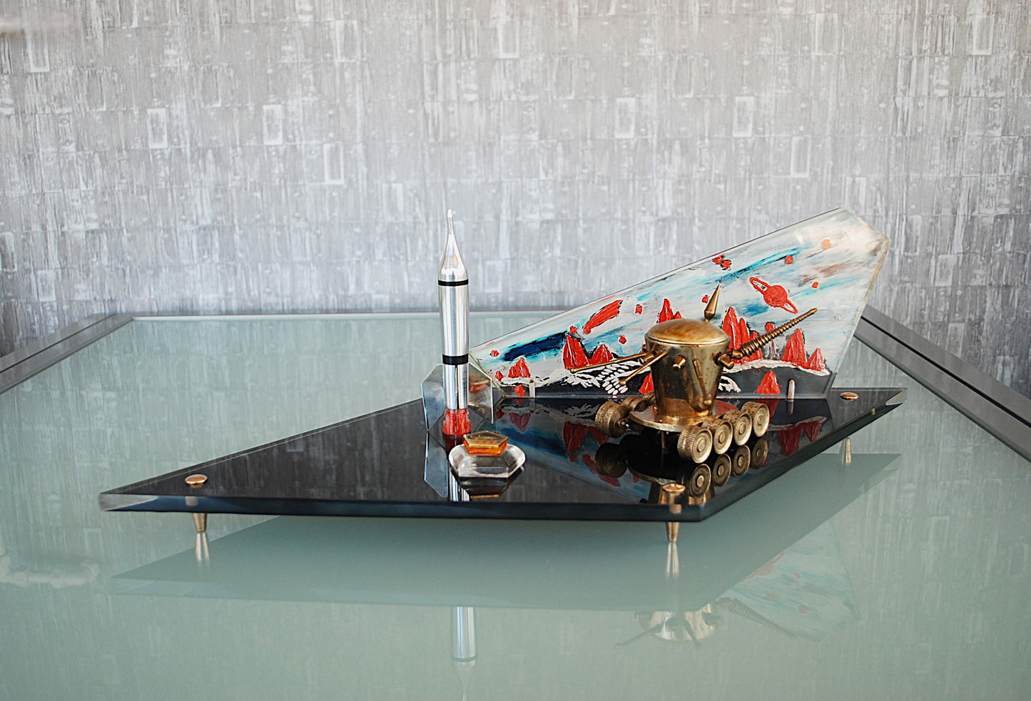 Lunokhod Moon Buggy Desk ornament 1970.