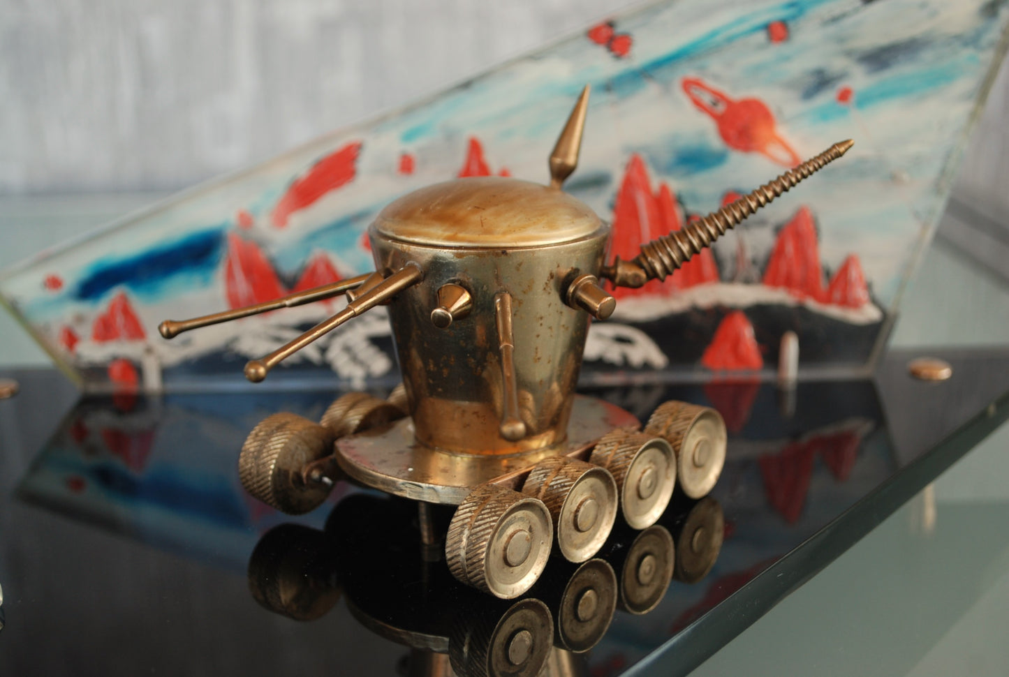 Lunokhod Moon Buggy Desk ornament 1970.