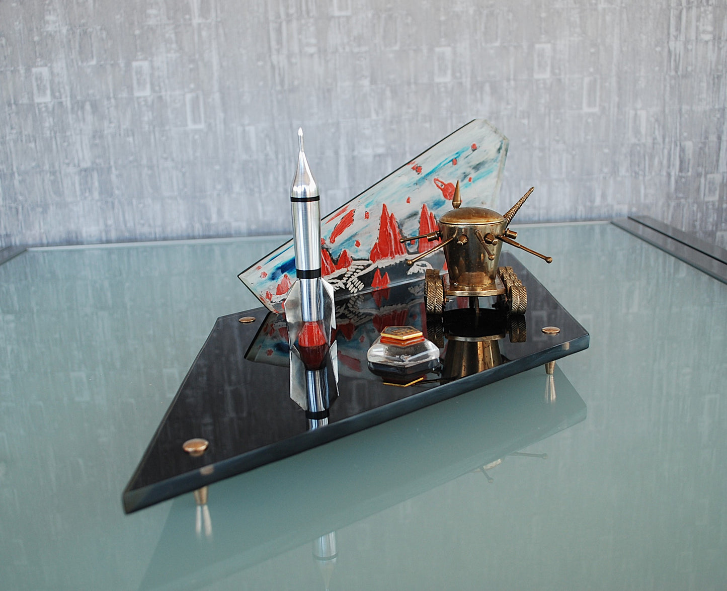 Lunokhod Moon Buggy Desk ornament 1970.