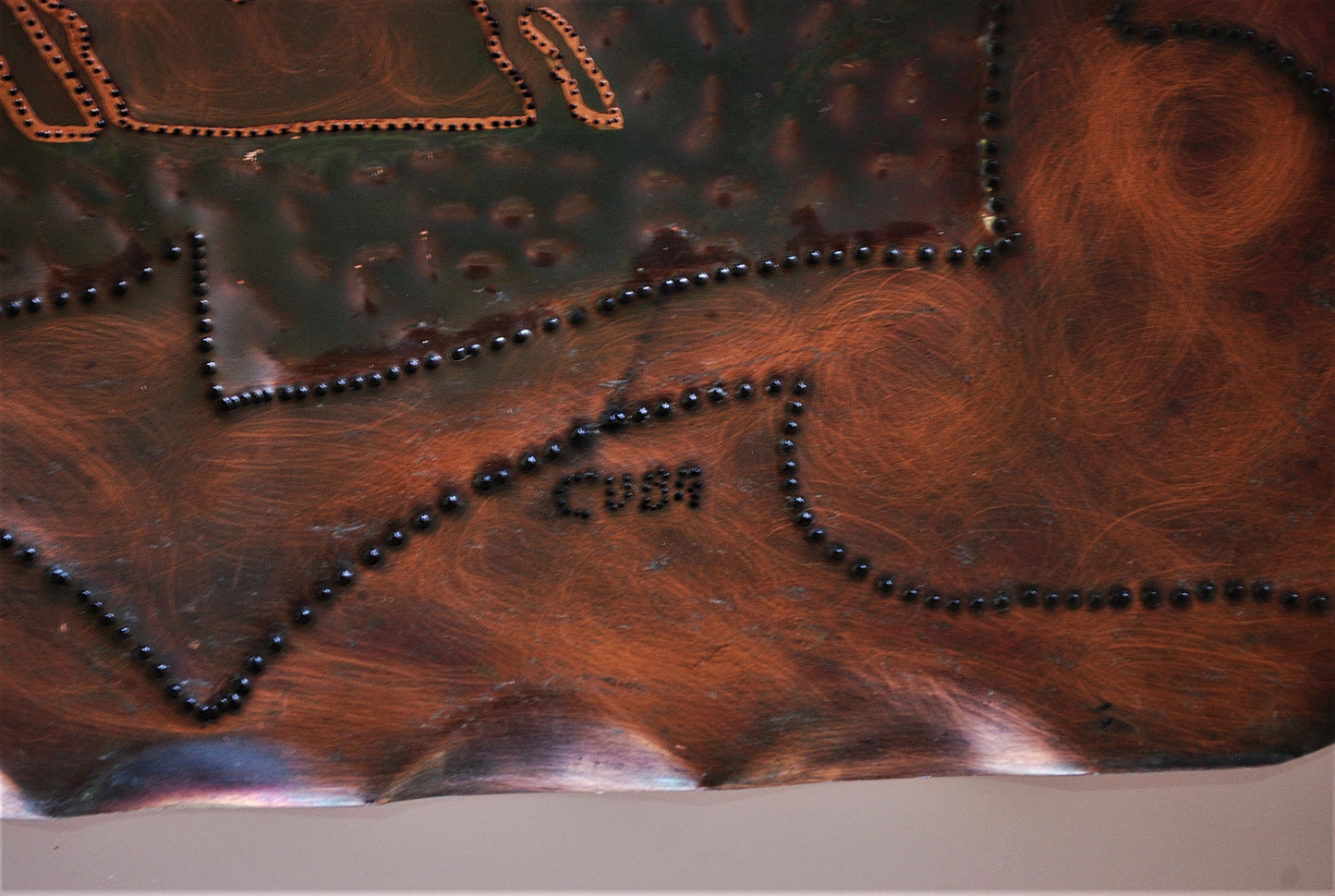 Che Guevara, Wandbord van Koper Argentijns marxistisch revolutionair en guerrillaleider.