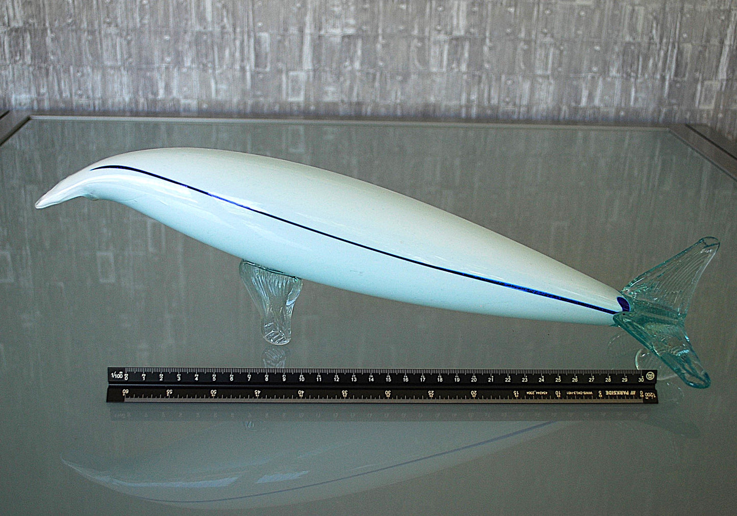 Stilistische Vliegtuig, Glas geïnspireerd door een Concorde of Tupolev TU-144