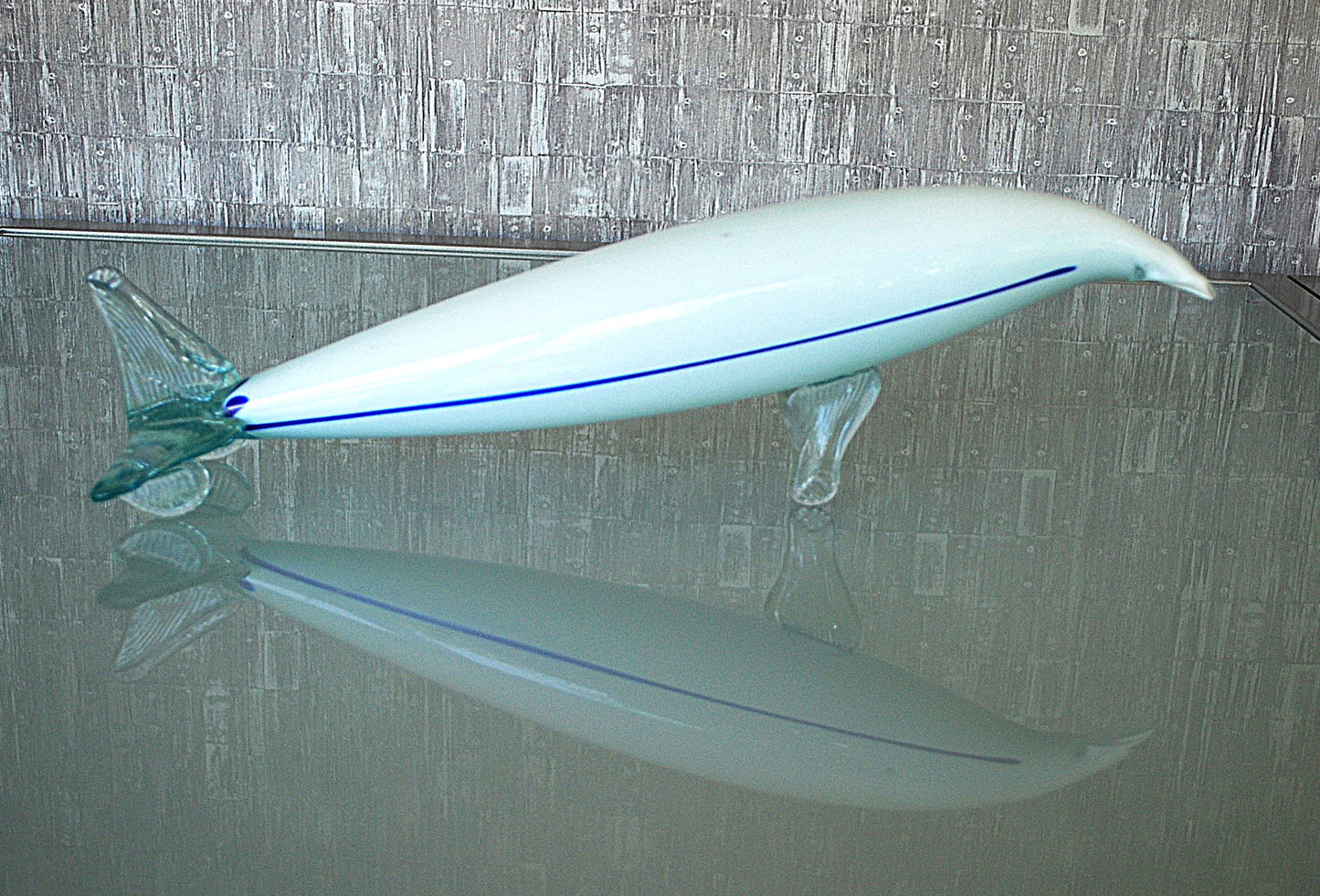 Stilistische Vliegtuig, Glas geïnspireerd door een Concorde of Tupolev TU-144