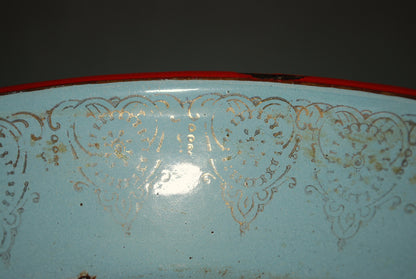 Enamel sign Space / Space Rocket with Dove of Peace