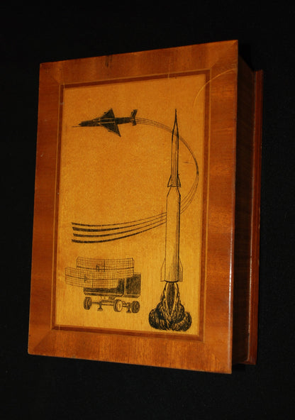 Luchtverdediging Trench art Houten Kist Warschaupact