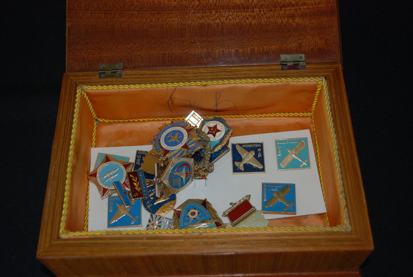 Luchtverdediging Trench art Houten Kist Warschaupact