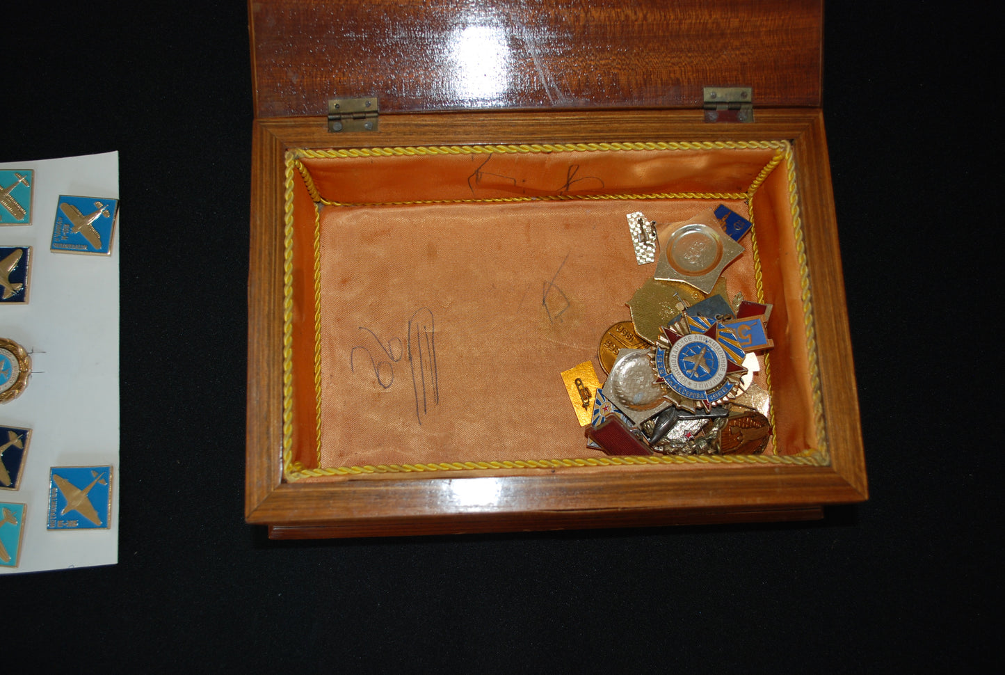 Luchtverdediging Trench art Houten Kist Warschaupact