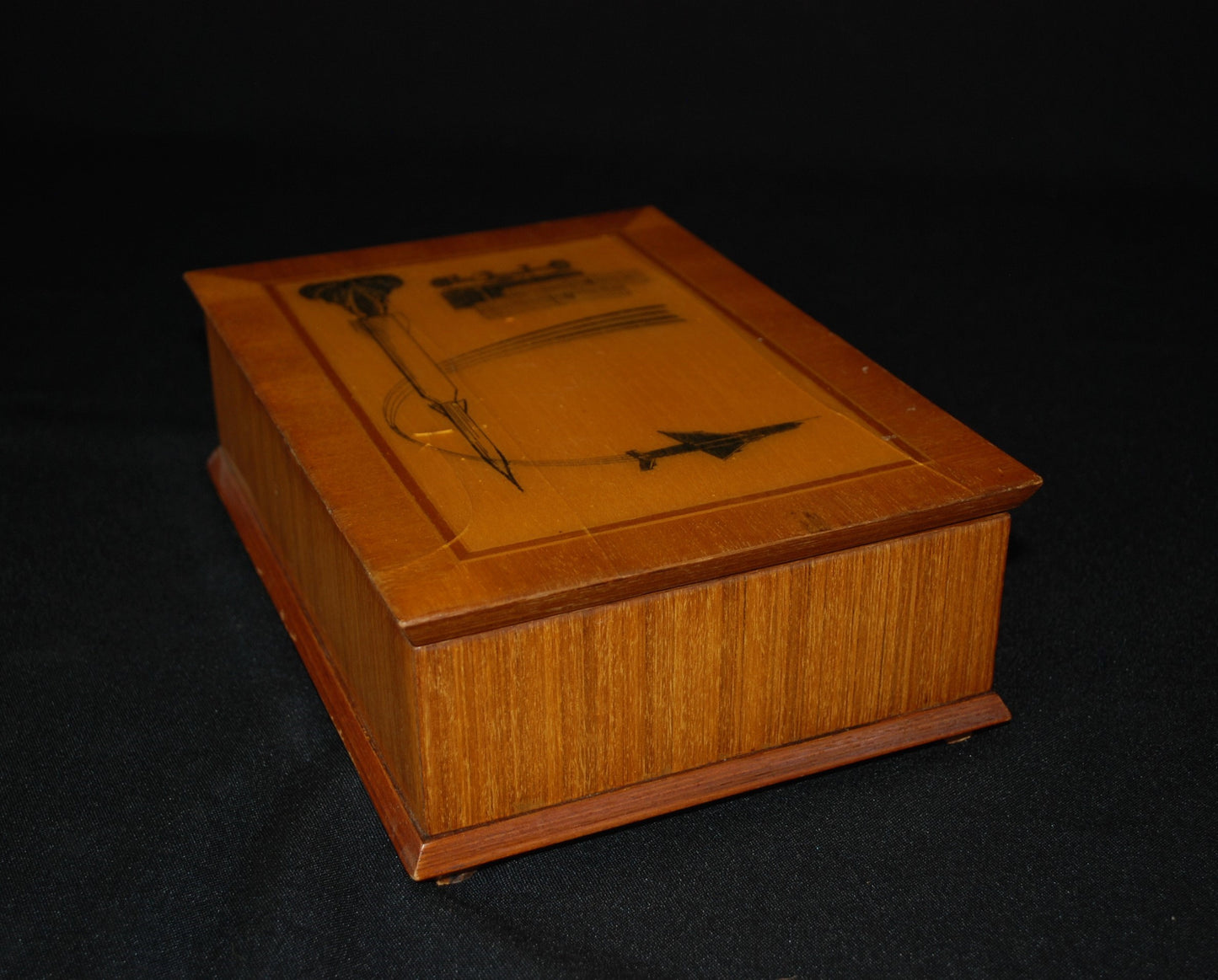 Luchtverdediging Trench art Houten Kist Warschaupact