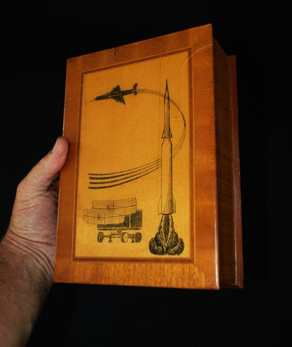 Luchtverdediging Trench art Houten Kist Warschaupact