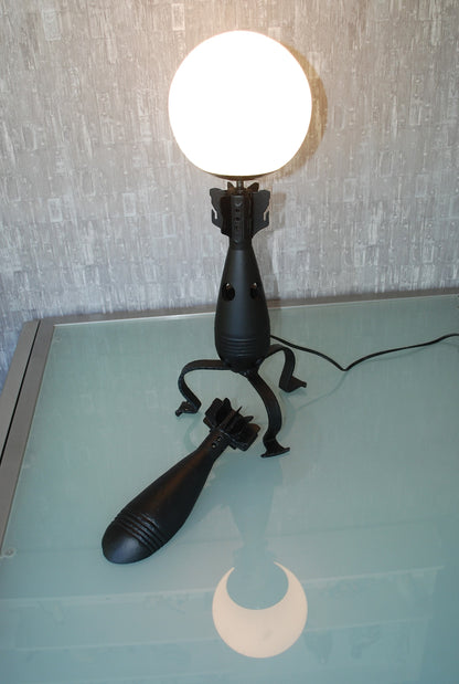 Cut-away Mortier Lamp en Bureau / Wand decoratie