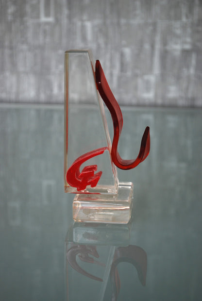 Rode lint met Hamer en Sikkel