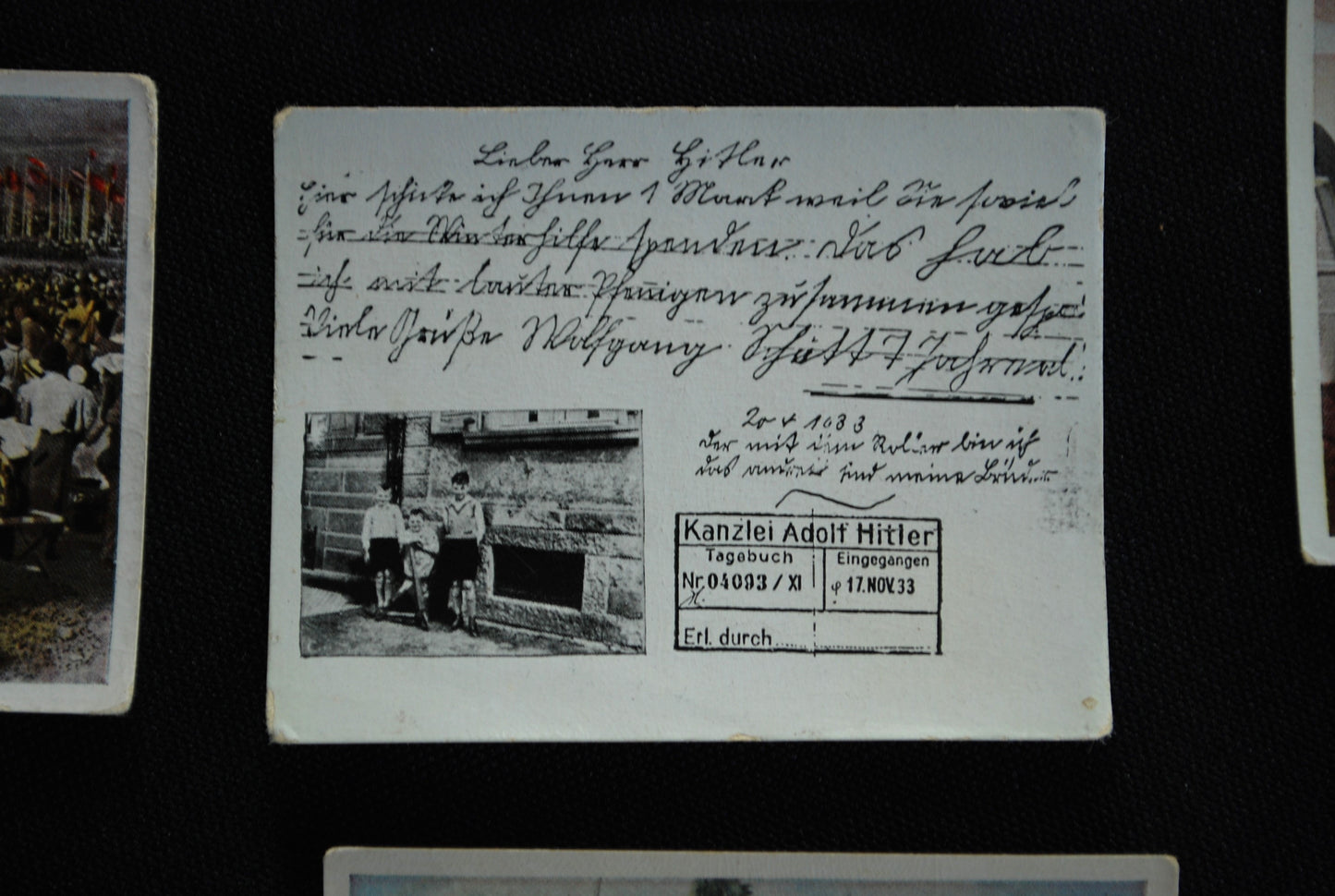 WW1 WO1 Originele Duitse sigarettenkaartjes uit 1937 Set 3