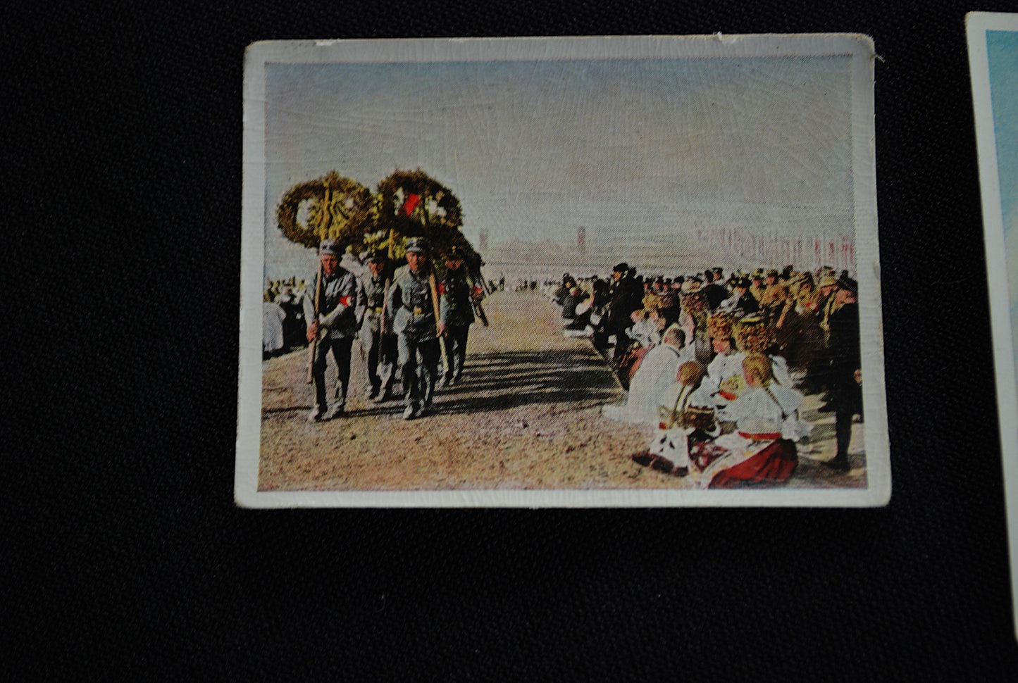 WW1 WO1 Originele Duitse sigarettenkaartjes uit 1937 Set 3