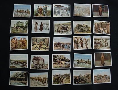 WW1 WO1 Originele Duitse sigarettenkaartjes uit 1937 Set 1
