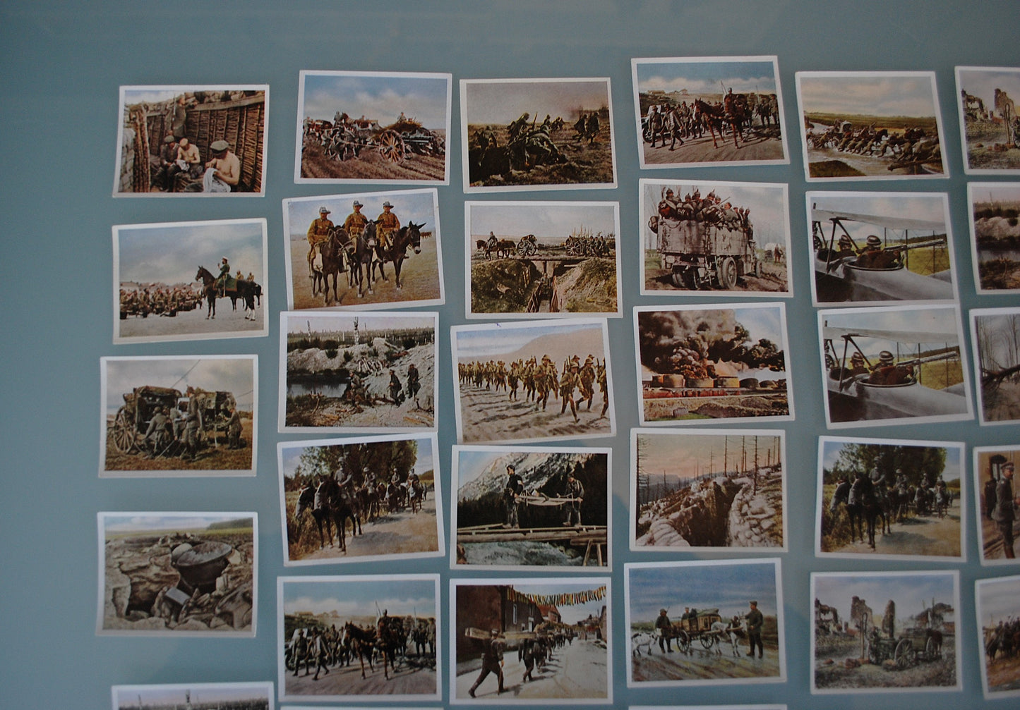 WW1 WO1 Originele Duitse sigarettenkaartjes uit 1937 Set 2