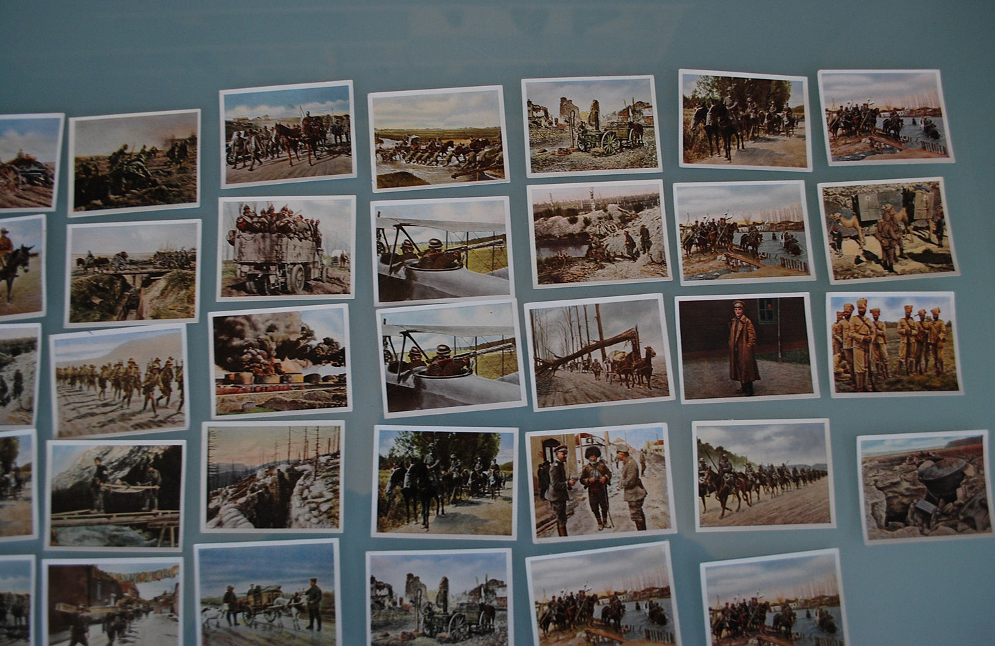 WW1 WO1 Originele Duitse sigarettenkaartjes uit 1937 Set 2