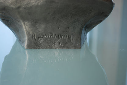 Buste van Leo Tolstoi, Russische schrijver. *