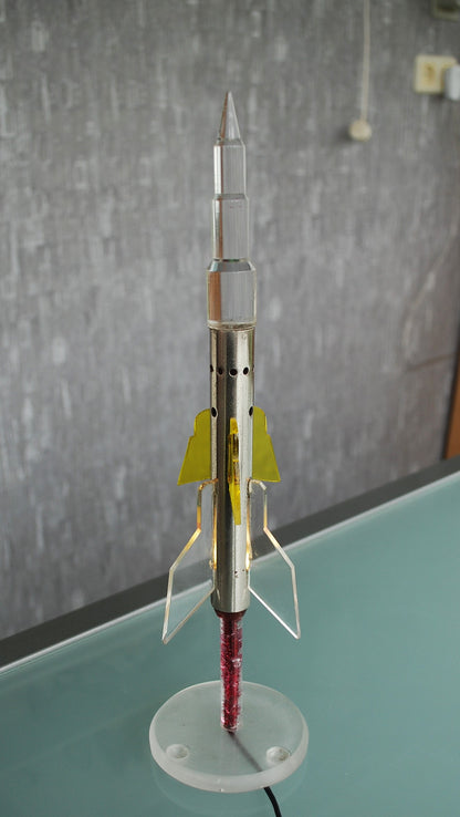 Rocket Table Lamp Launch In honor of the first space flight VOSTOK Yuri Gagarin