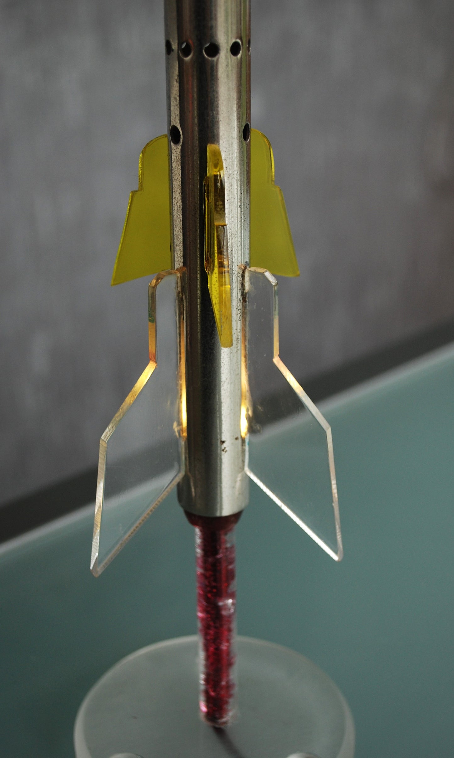 Rocket Table Lamp Launch In honor of the first space flight VOSTOK Yuri Gagarin