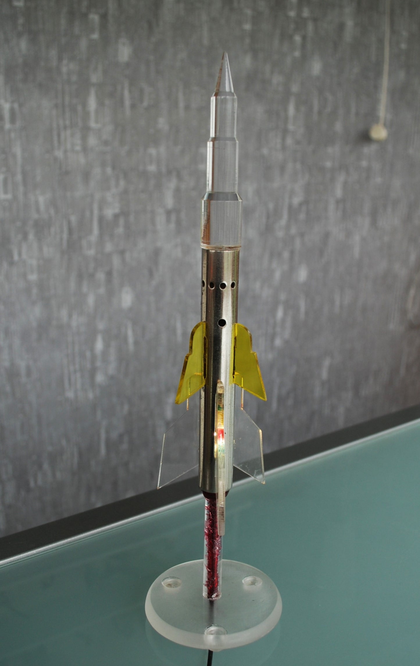 Rocket Table Lamp Launch In honor of the first space flight VOSTOK Yuri Gagarin