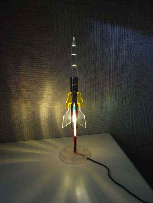 Rocket Table Lamp Launch In honor of the first space flight VOSTOK Yuri Gagarin