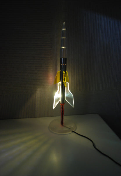 Rocket Table Lamp Launch In honor of the first space flight VOSTOK Yuri Gagarin